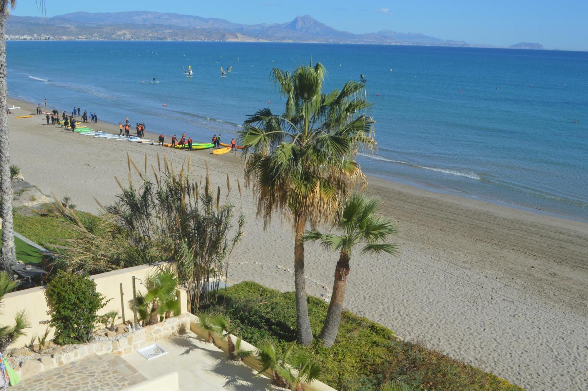 Espectacular Apartamento A Pie De Playa En Chalet Roquetes Alicante Exteriér fotografie